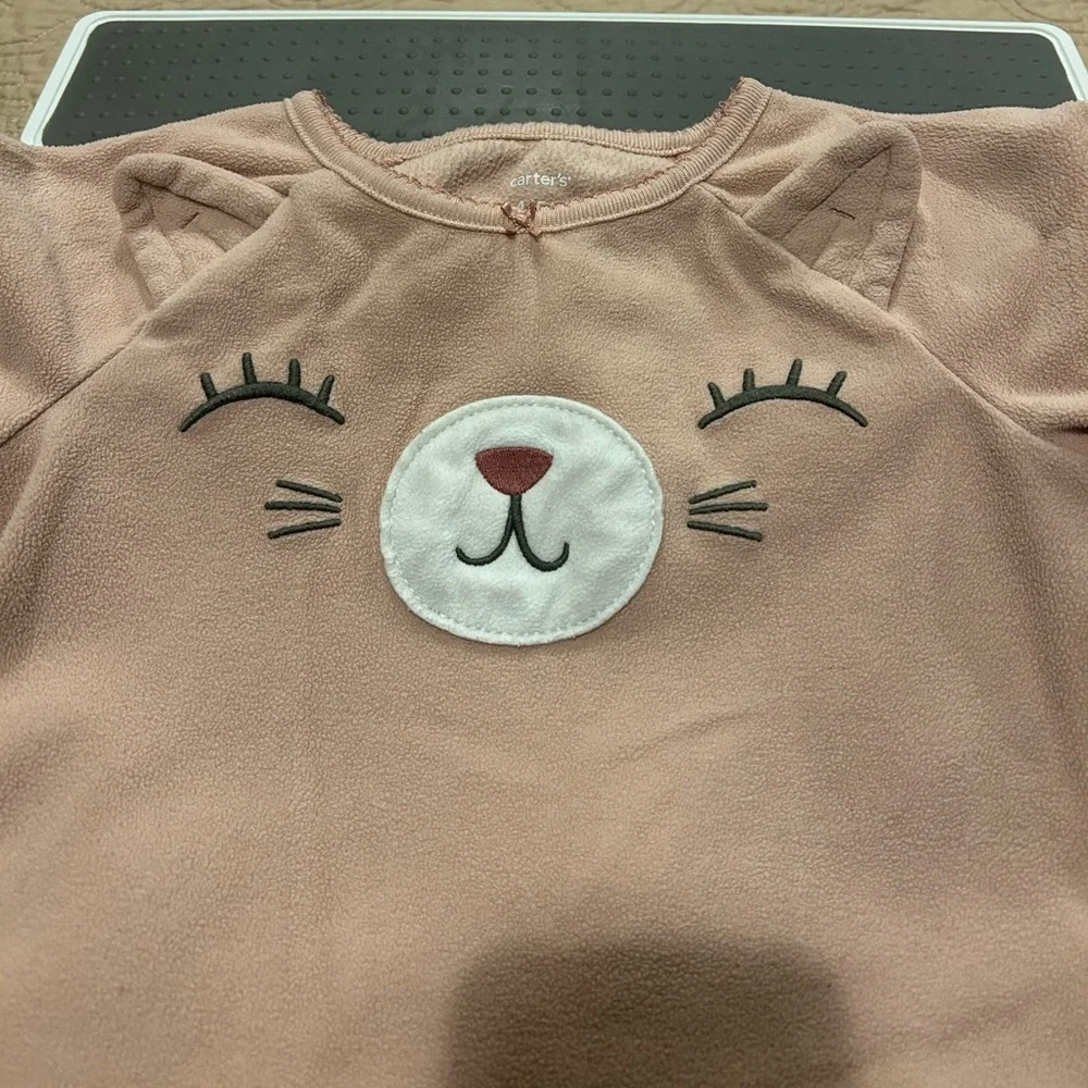 Lot of 2 Carter's Fleece Nightgowns